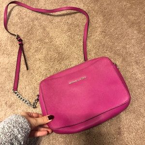 Original MK Hot Pink Crossbody.